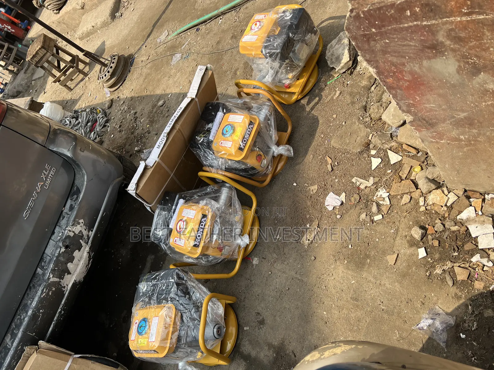 Honda Poker/Vibrator Concrete Machine With Hose