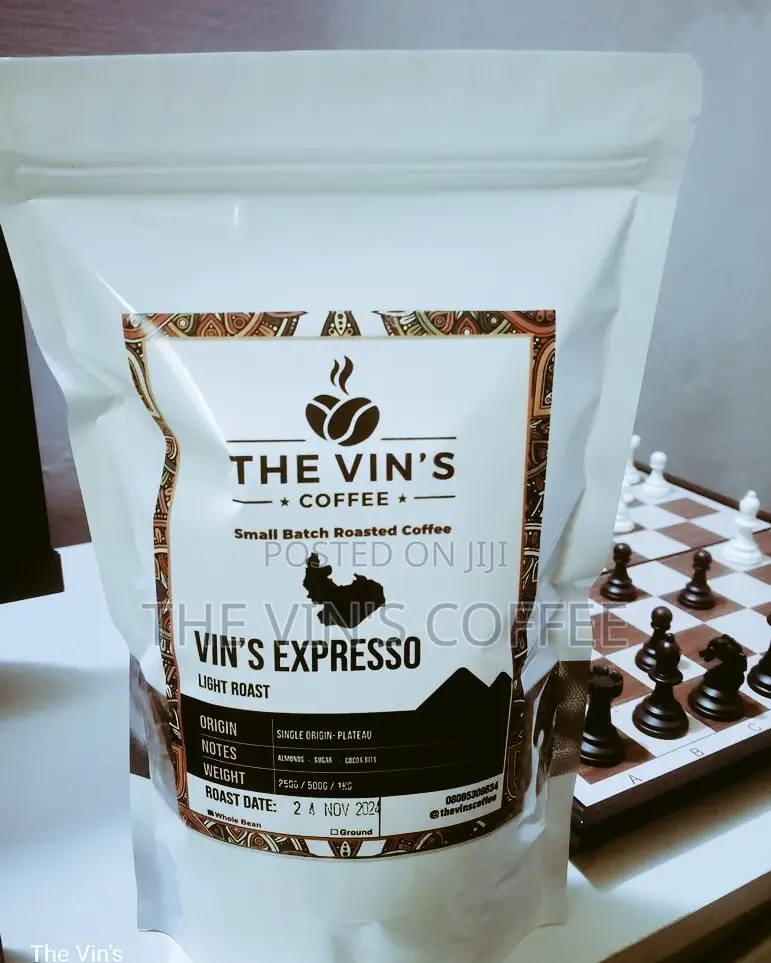 The Vin's Coffee Light Roasted Coffee Bean Ground