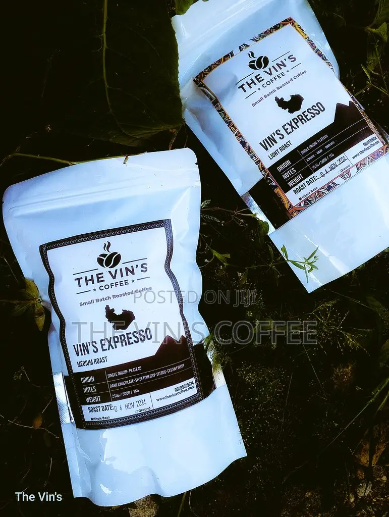 The Vin's Coffee Light Roasted Coffee Bean Ground