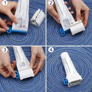 Rolling Tube Toothpaste Squeezer/Holder