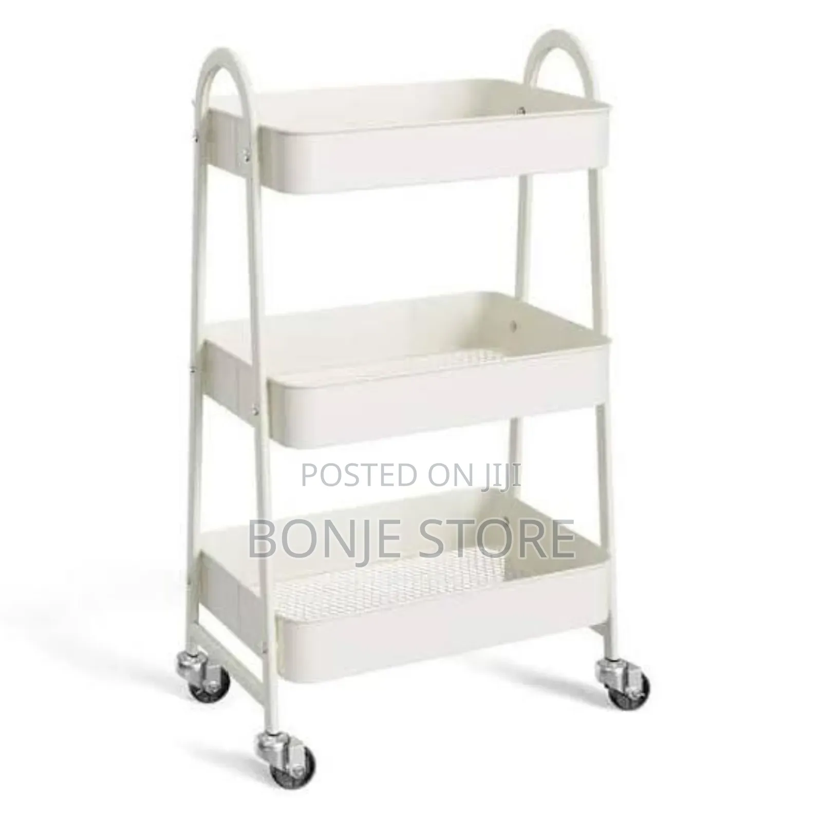 3 Layer Metal Multipurpose Trolley