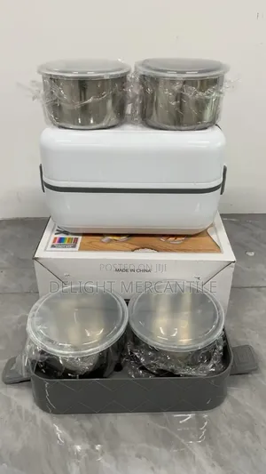 4 Bowls Electric Lunch Box