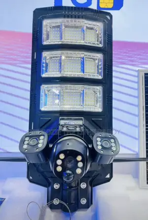Solar Security Camera Street Light Available. Camera, Light
