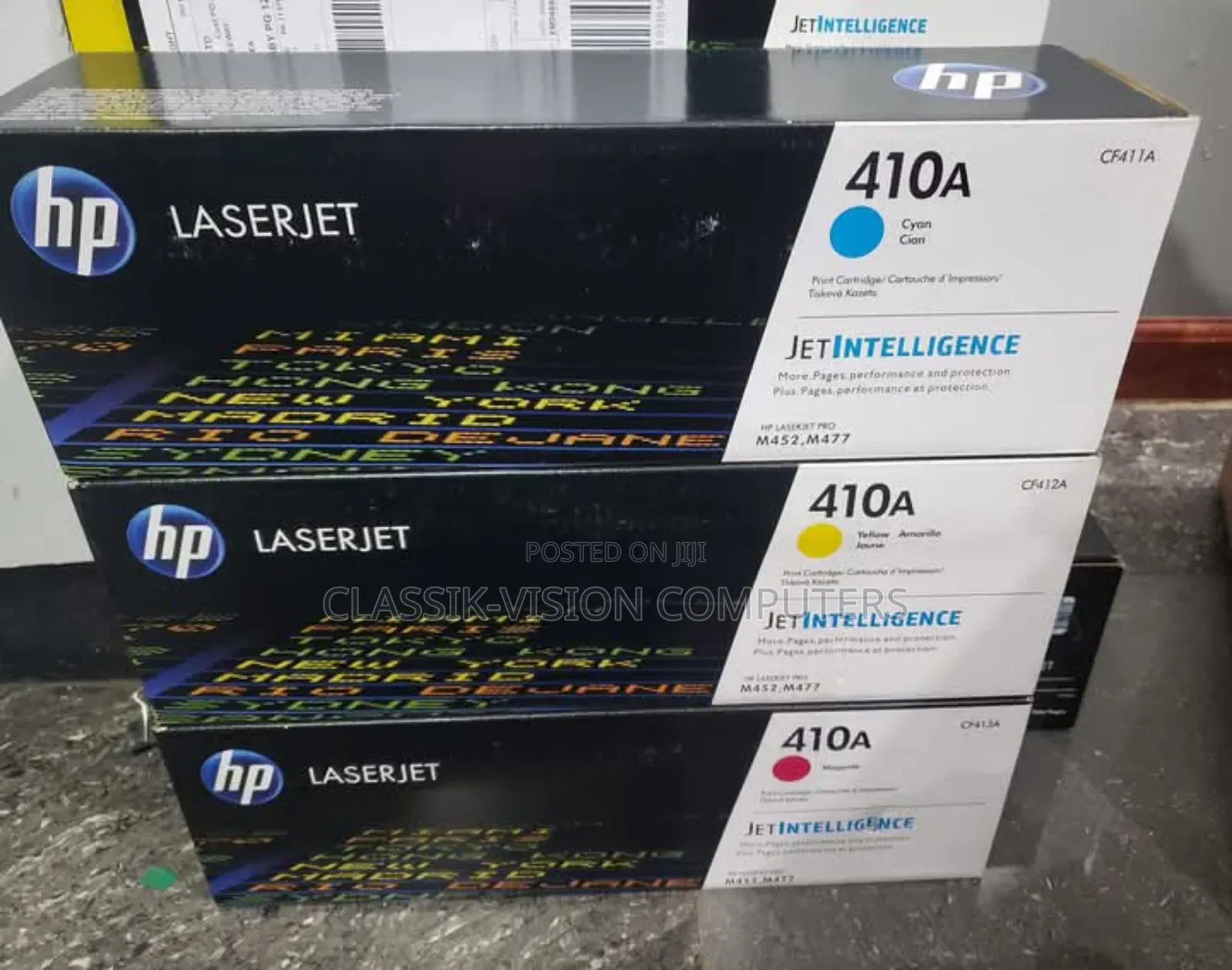 Genuine Hp 410a Color Toner Catridge