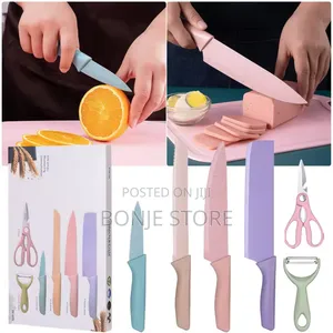 Photo - Corrugated Kitchen Knife Set - 6 Pieces