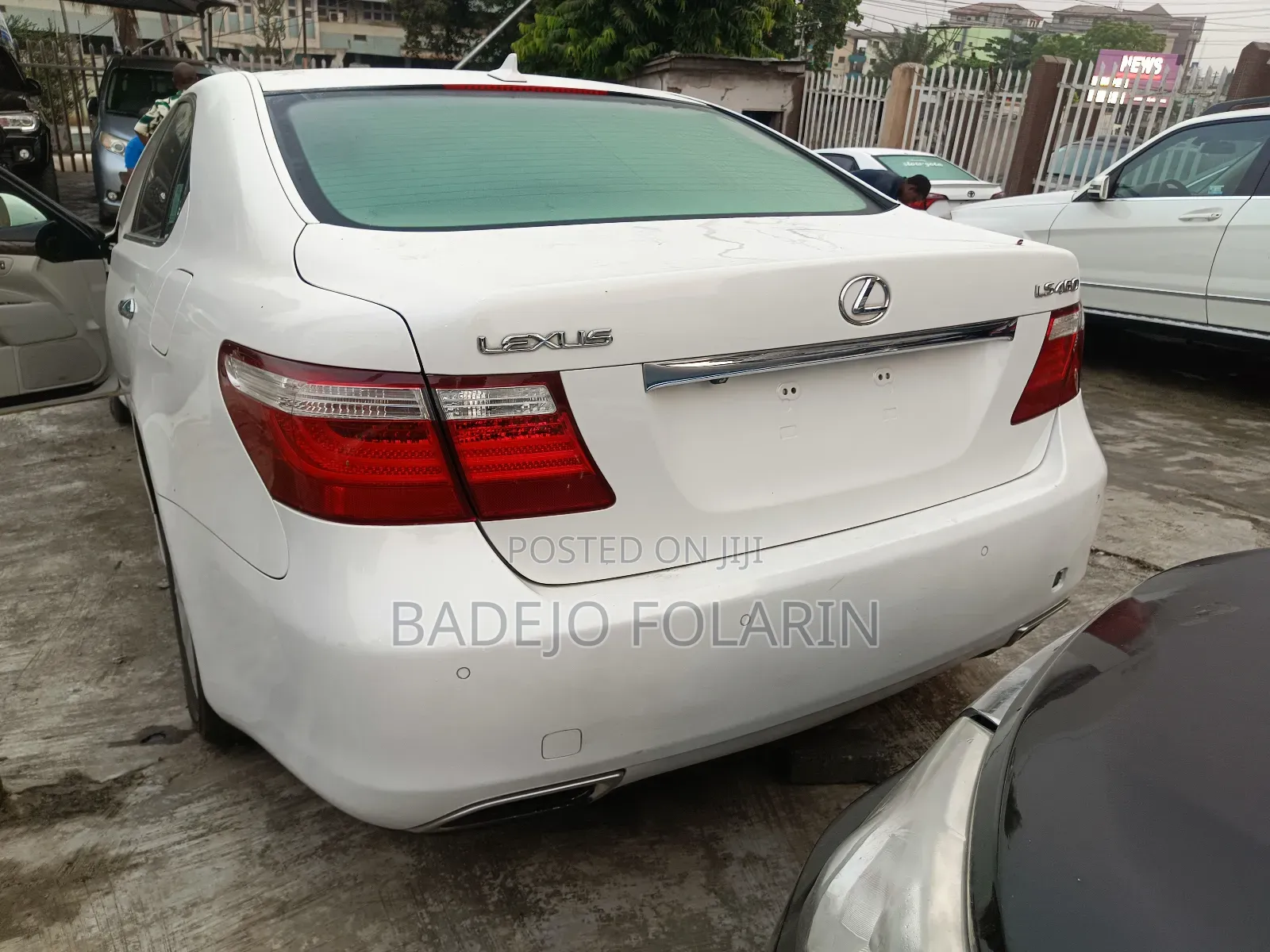 Lexus LS 2008 White