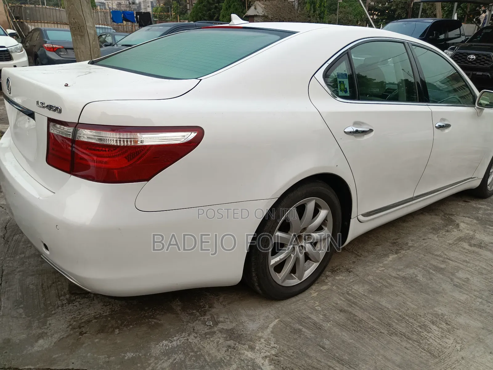 Lexus LS 2008 White
