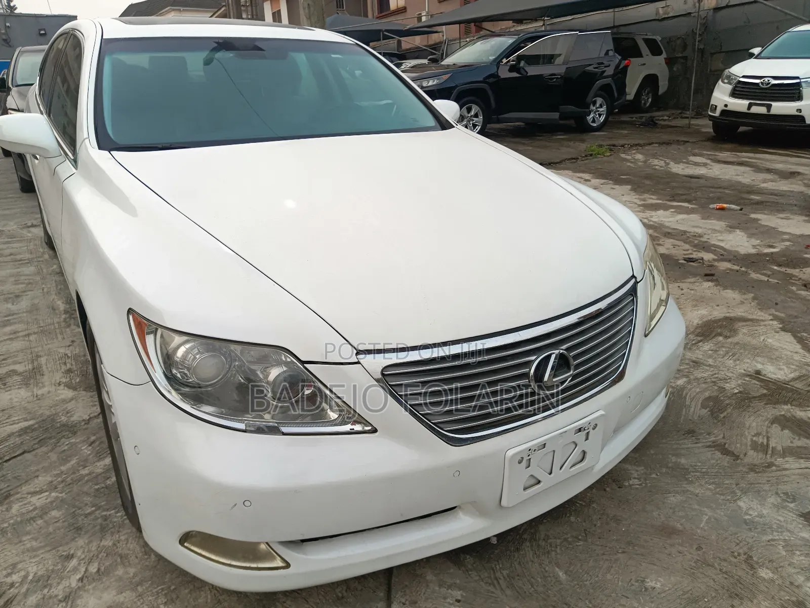 Lexus LS 2008 White