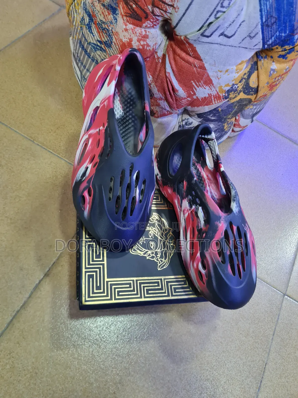 Covered Yeezy Clogs New