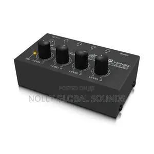 Behringer Microamp HA400 4-Channel Headphone Amplifier.