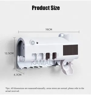 UV Toothbrush Sterilizer,Automatic Toothpaste Dispenser