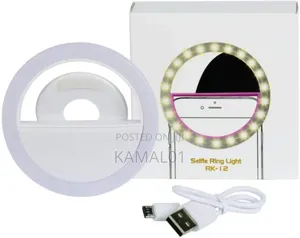 Selfie Led Ring Light NMEGOU RK12 Portable Mobile Selfie