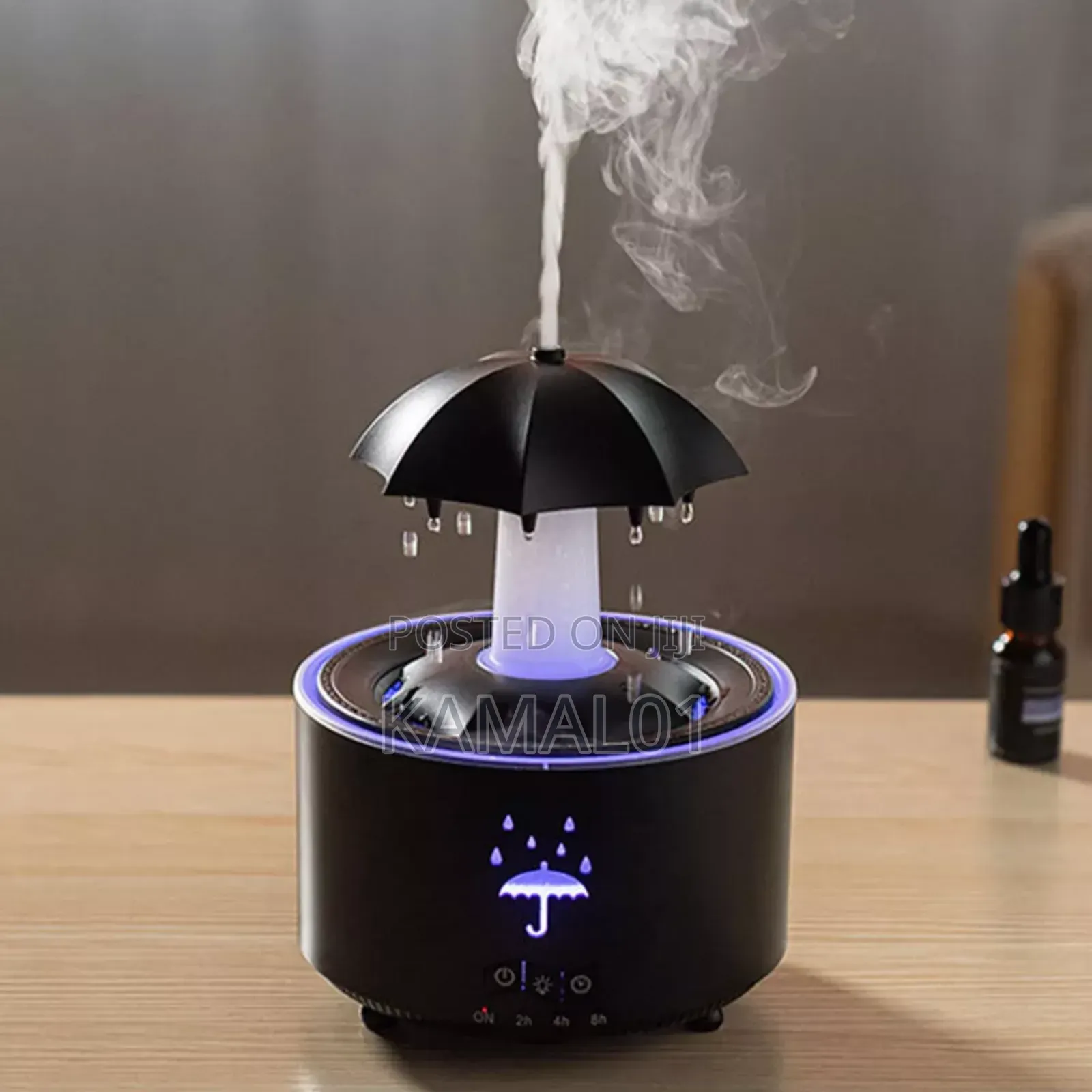 Rotating Umbrella Aromatherapy Diffuser With Led Night Light