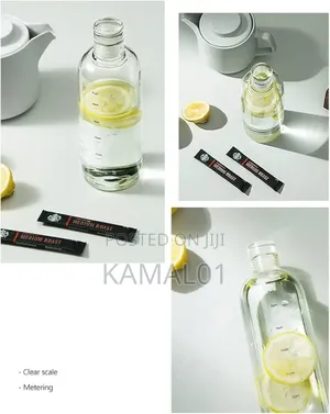 Water Bottle With Time Marker,Reusable