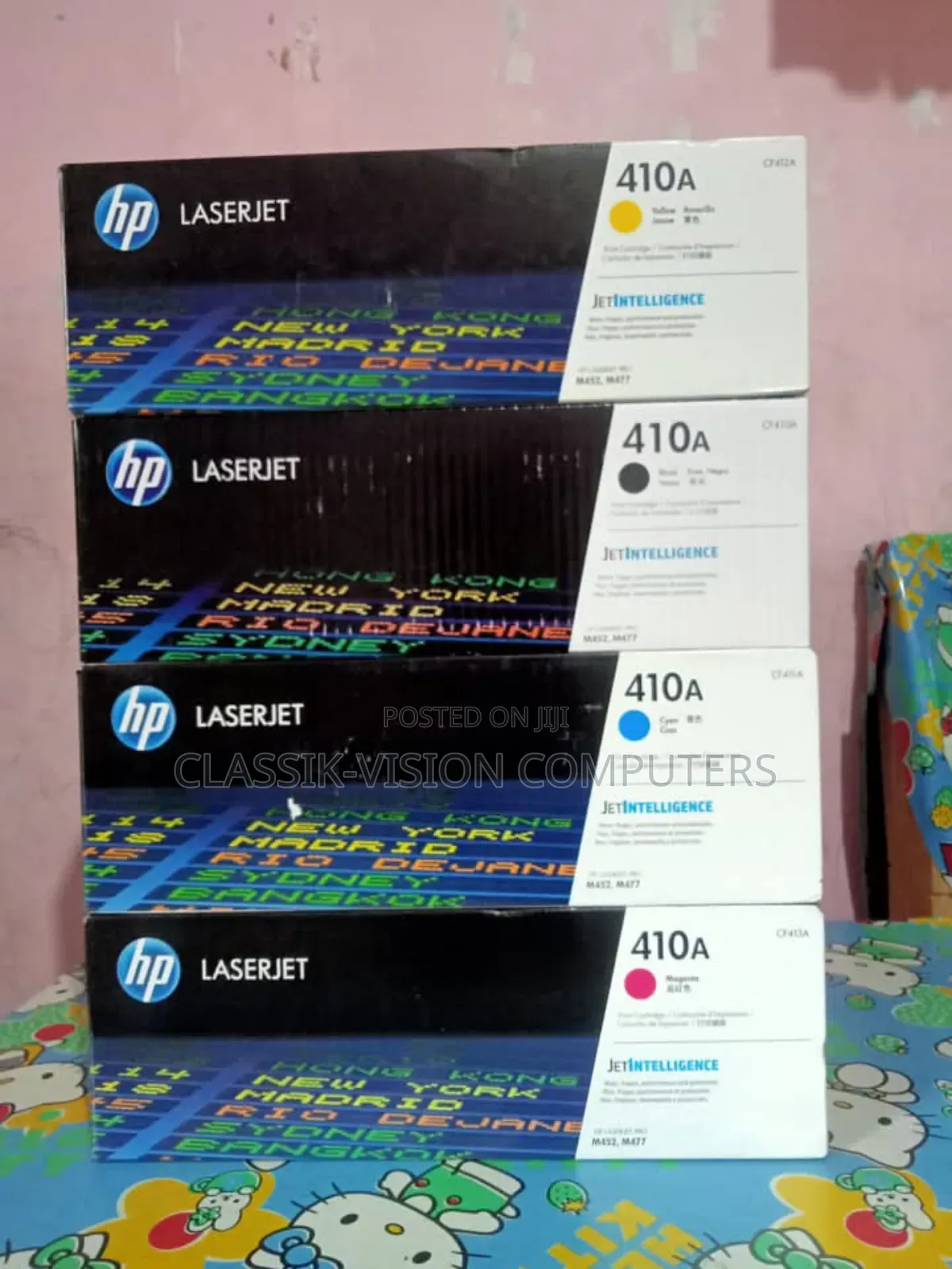Genuine Hp 410a Color Toner Catridge