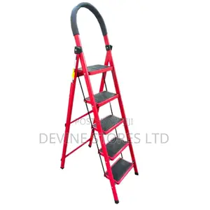 5 Steps Aluminum Kitchen Ladder