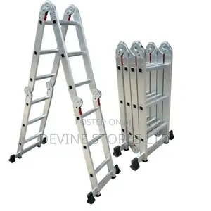 4×3 Aluminum Foldable Ladder (12steps)