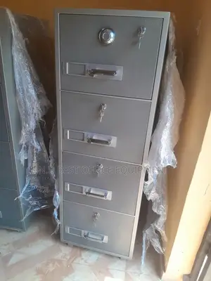 Important Four Drawings Fireproof Safe Cabinets