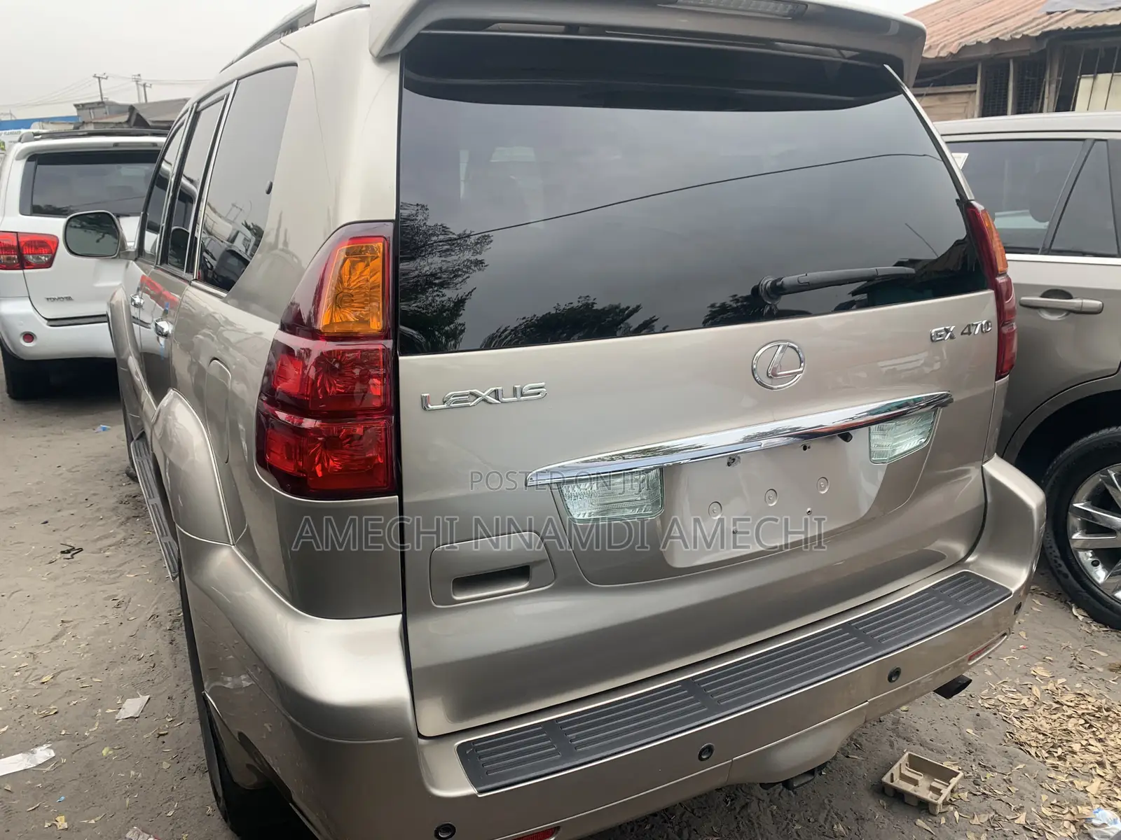 Lexus GX 470 2007 Gold