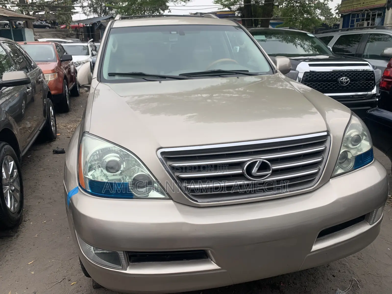 Lexus GX 470 2007 Gold