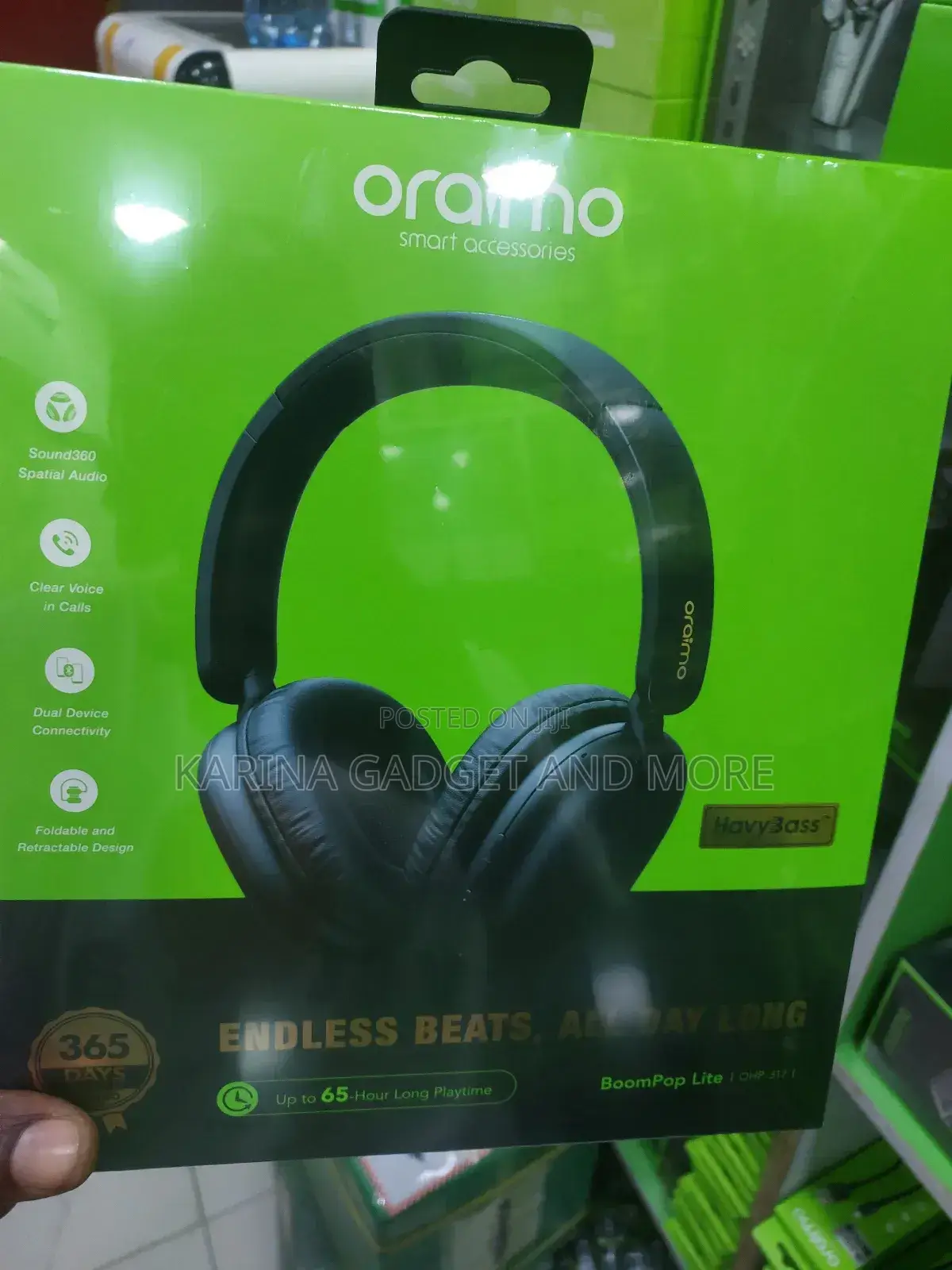 Oriamo Boompop Lite