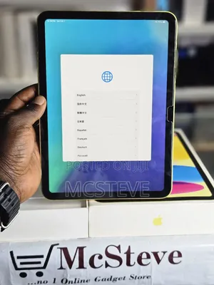 New Apple iPad (2022) 64 GB Yellow