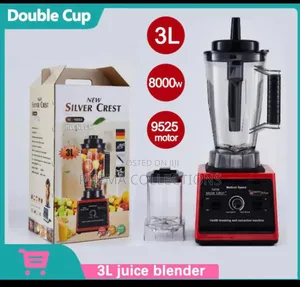 Silver Crest 8000watt Double Cup Blender Grinder