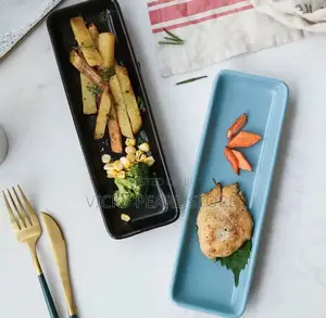 Rectangle Ceramic Dinner Plate