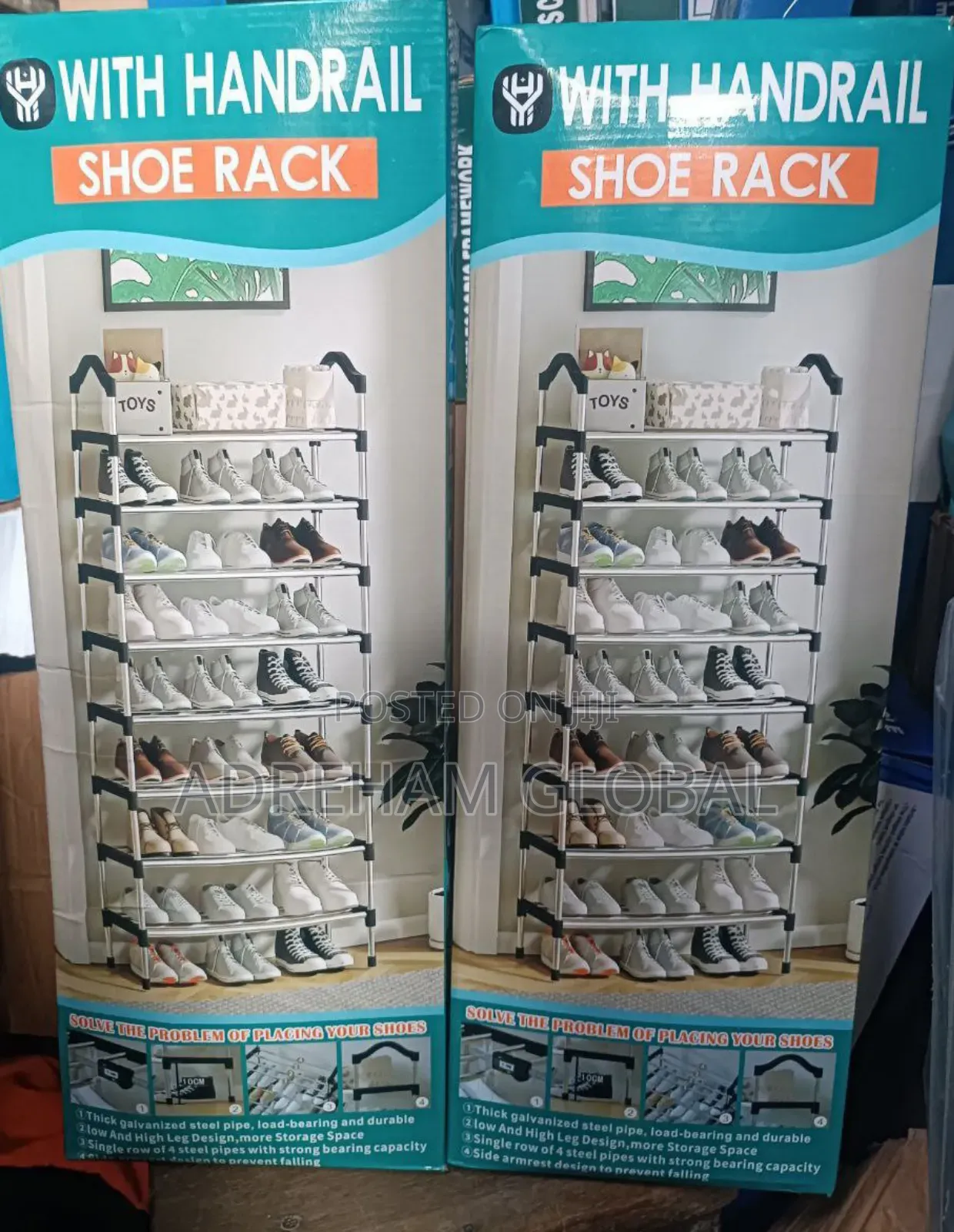 8layers Shoerack Large Capacity Multi-Layer Rack,Durable