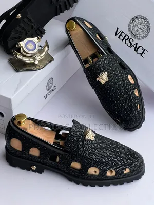 Photo - Versace Vintage Black Sandals