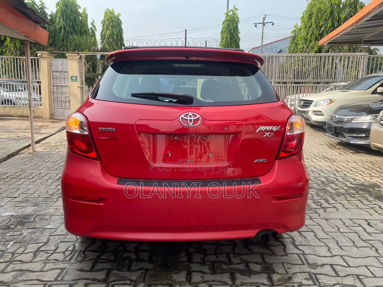 Toyota Matrix 2010 Red