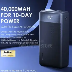 Oraimo Powerbox 400 Vision 40000mah 22.5w Power Bank