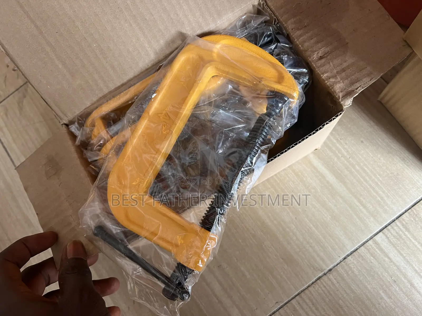 4” G-Clamp Available