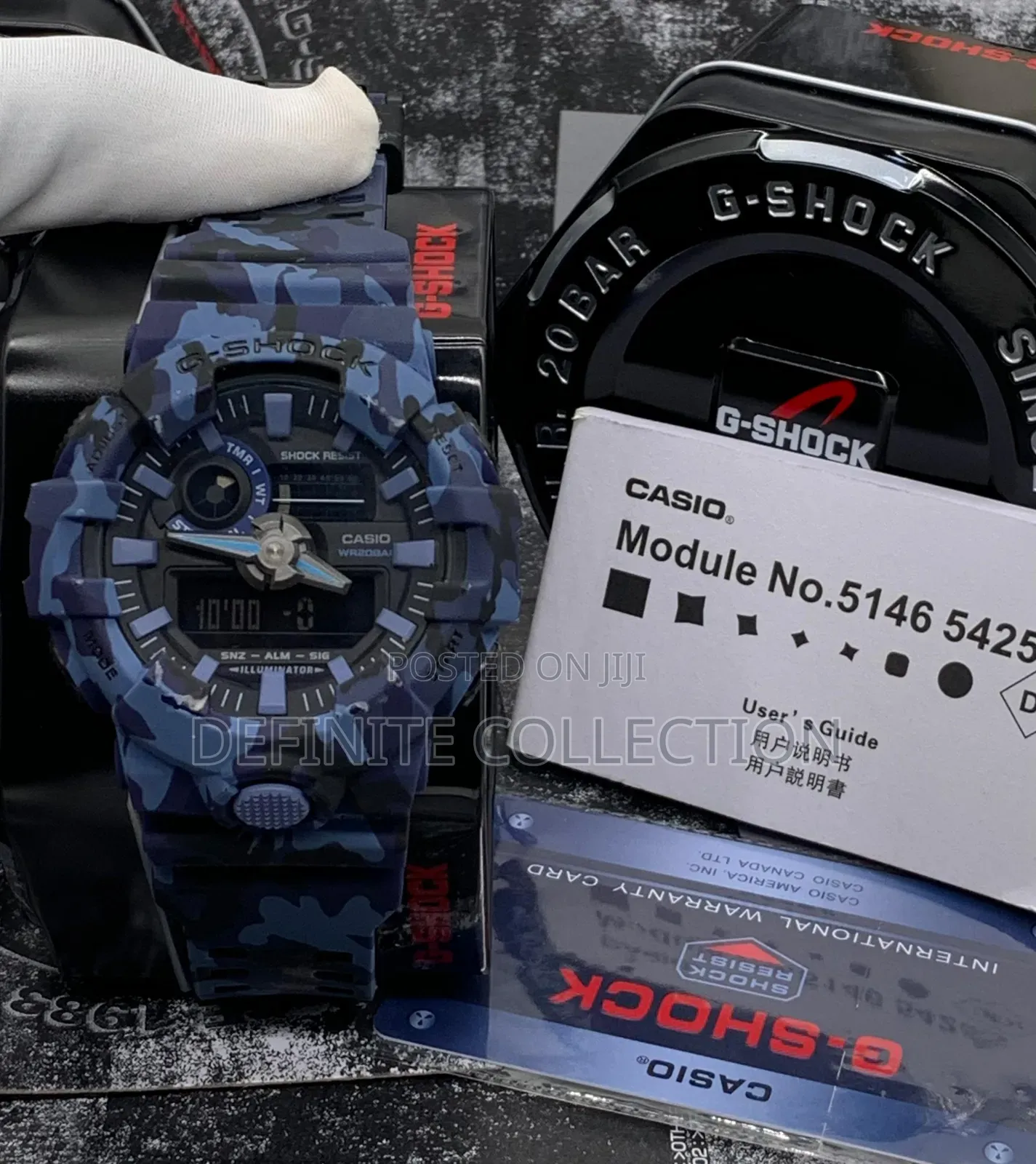 Gshock NINJA DMT Double Time Watch