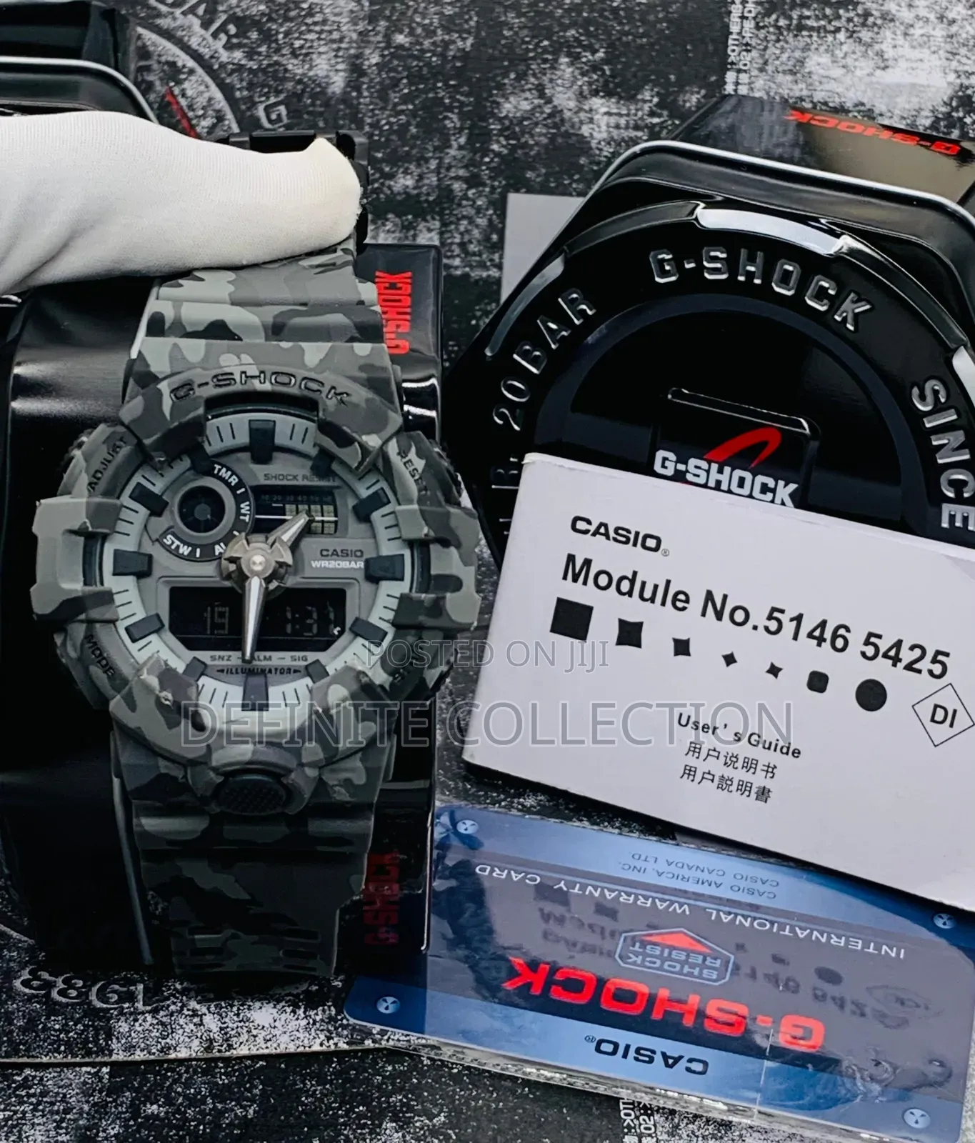 Gshock NINJA DMT Double Time Watch