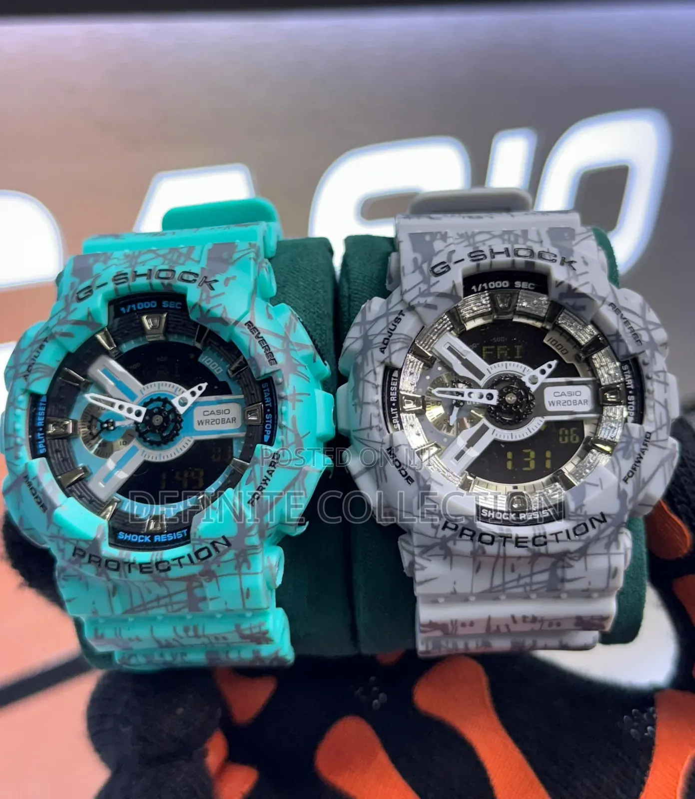 Gshock NINJA DMT Double Time Watch