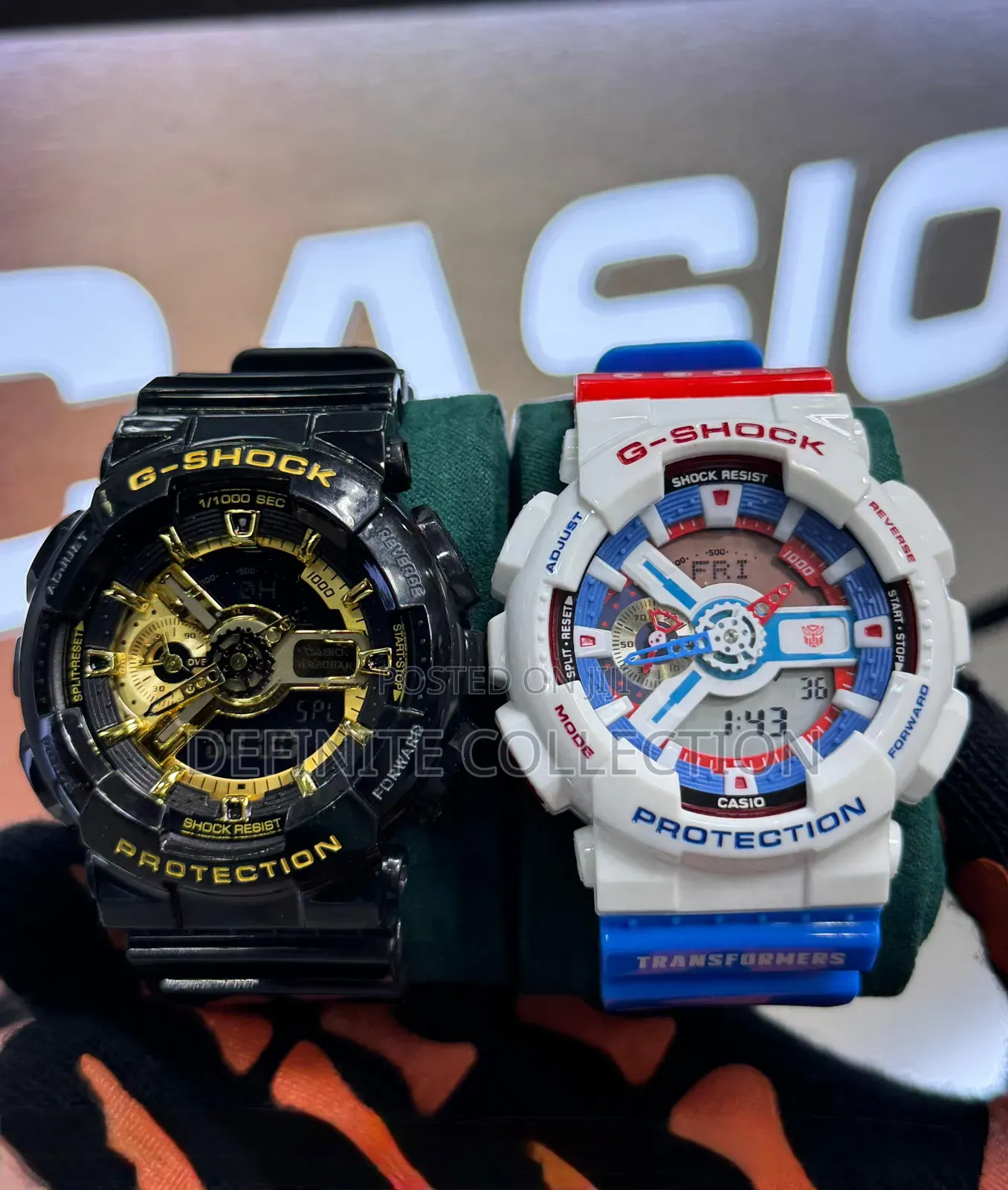 Gshock NINJA DMT Double Time Watch