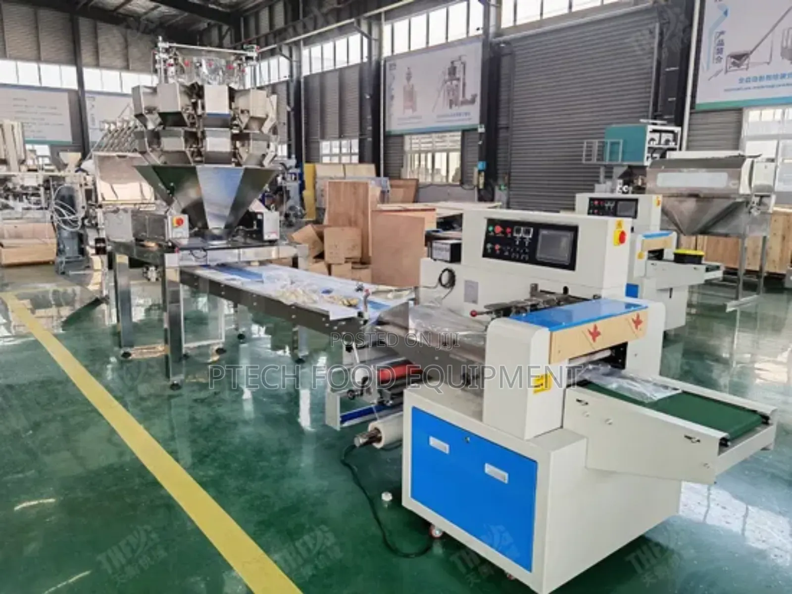 Flow Rapping and Sealing Machine