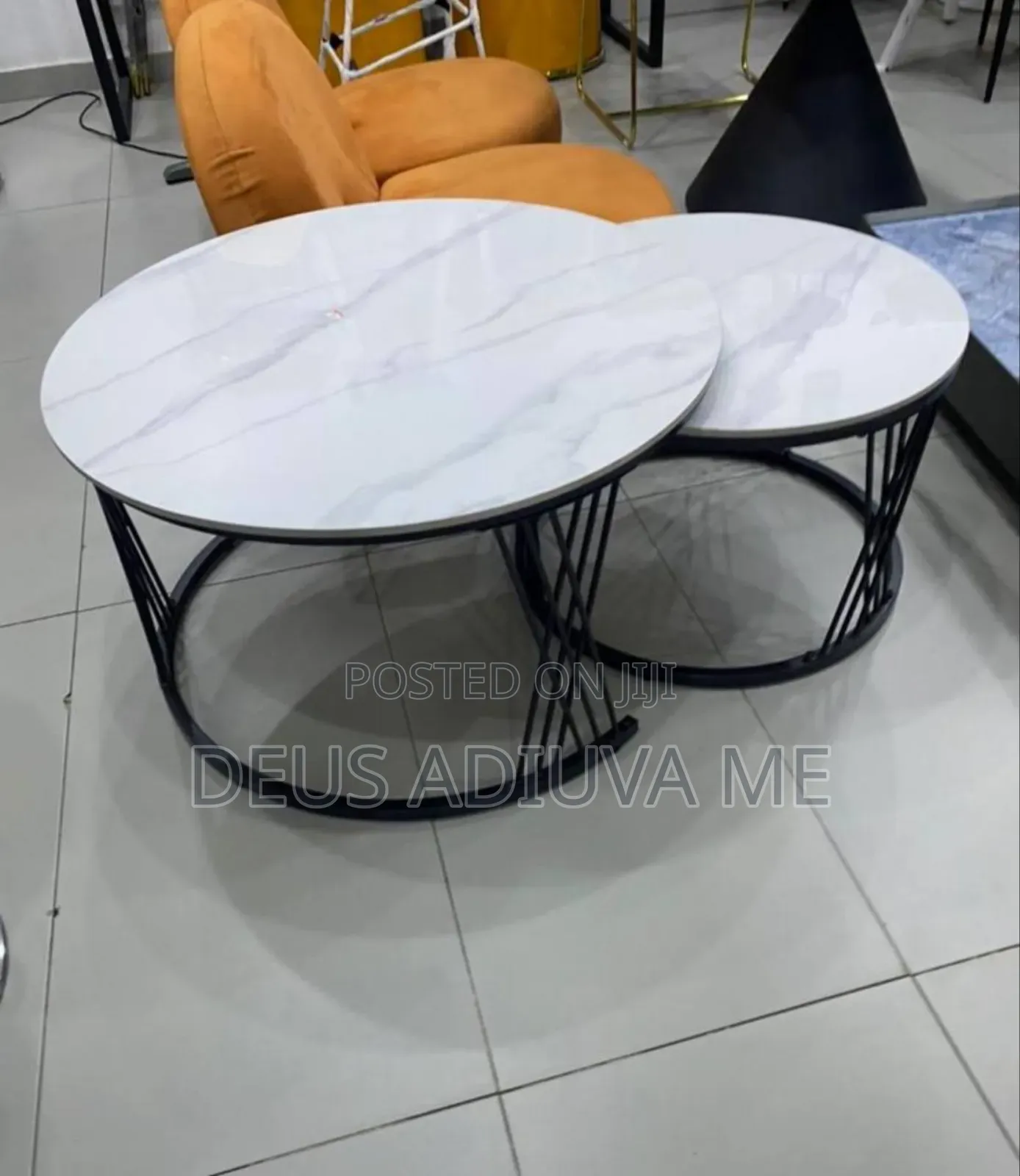 Marble Centre Table 2 in 1