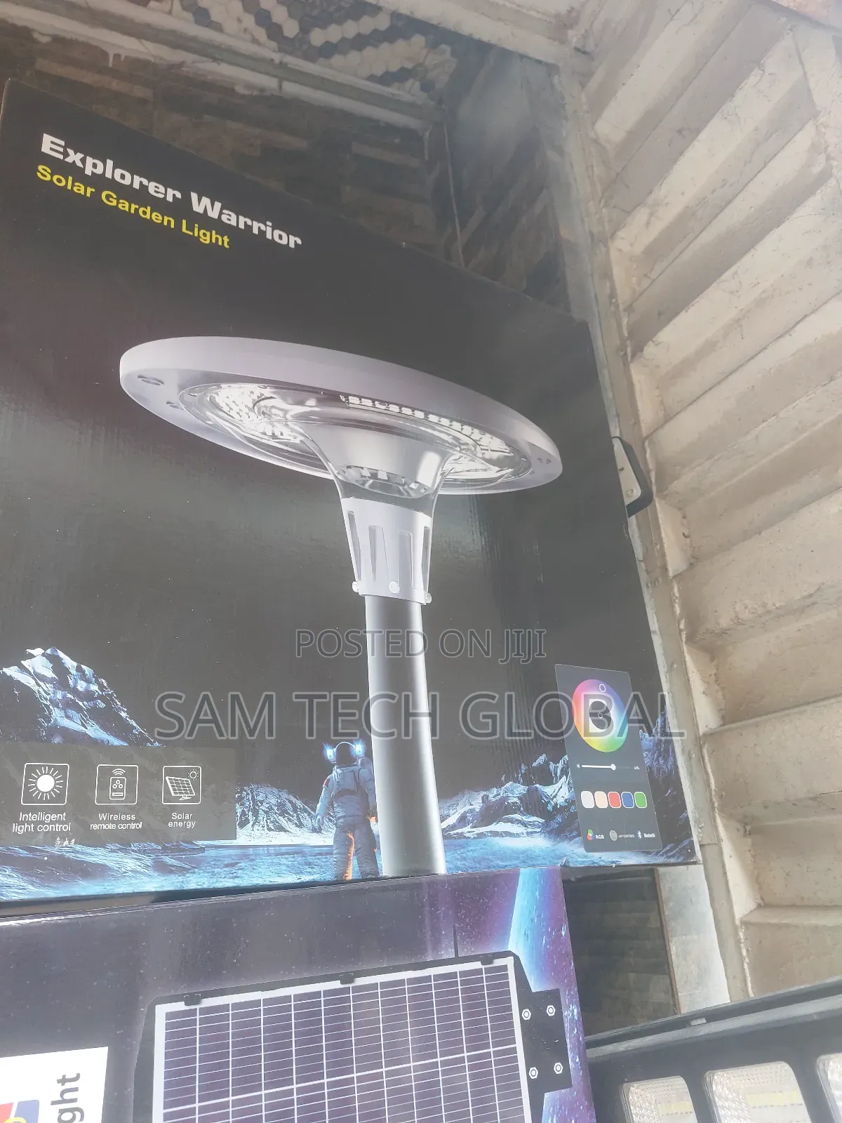 Rounded Solar Garden Light