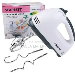 Scarlet Super Electric Hand Mixer