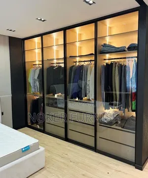 Luxury Closet With Light