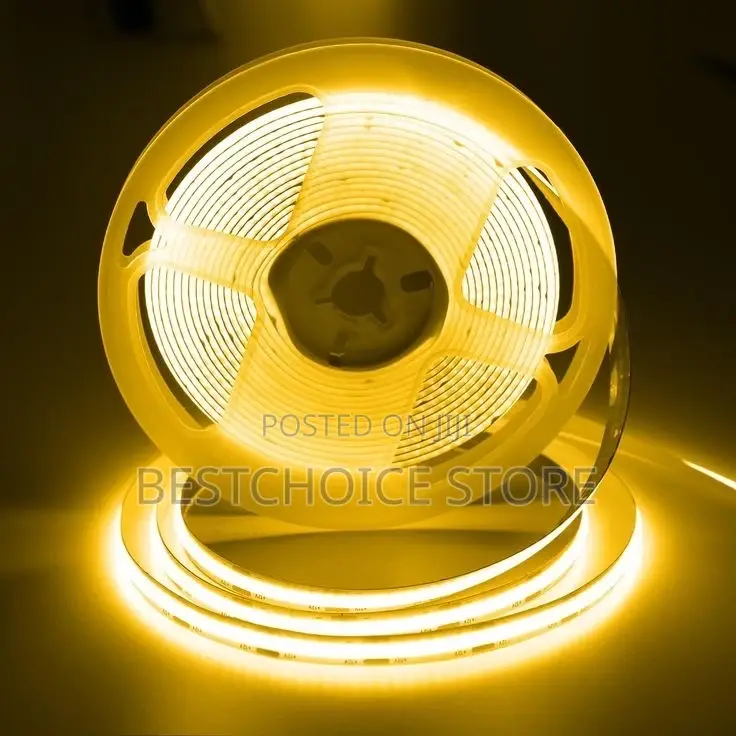 LED Strip Cob DC 24V 320led / 10meter 10M Warm White