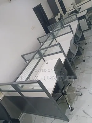Imported Workstation by 6 Seaters With Drawers