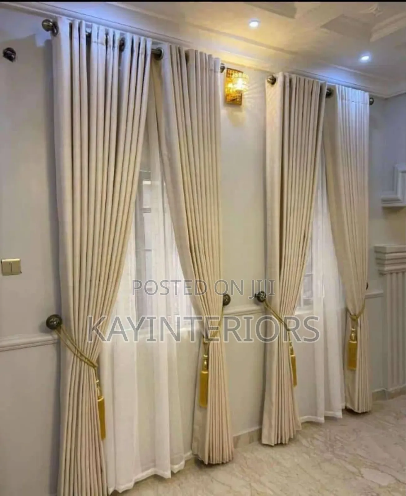 Cream Turkish Curtains