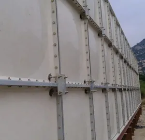Fibreglass FRP Water Storage Tank by Haqq Prefab