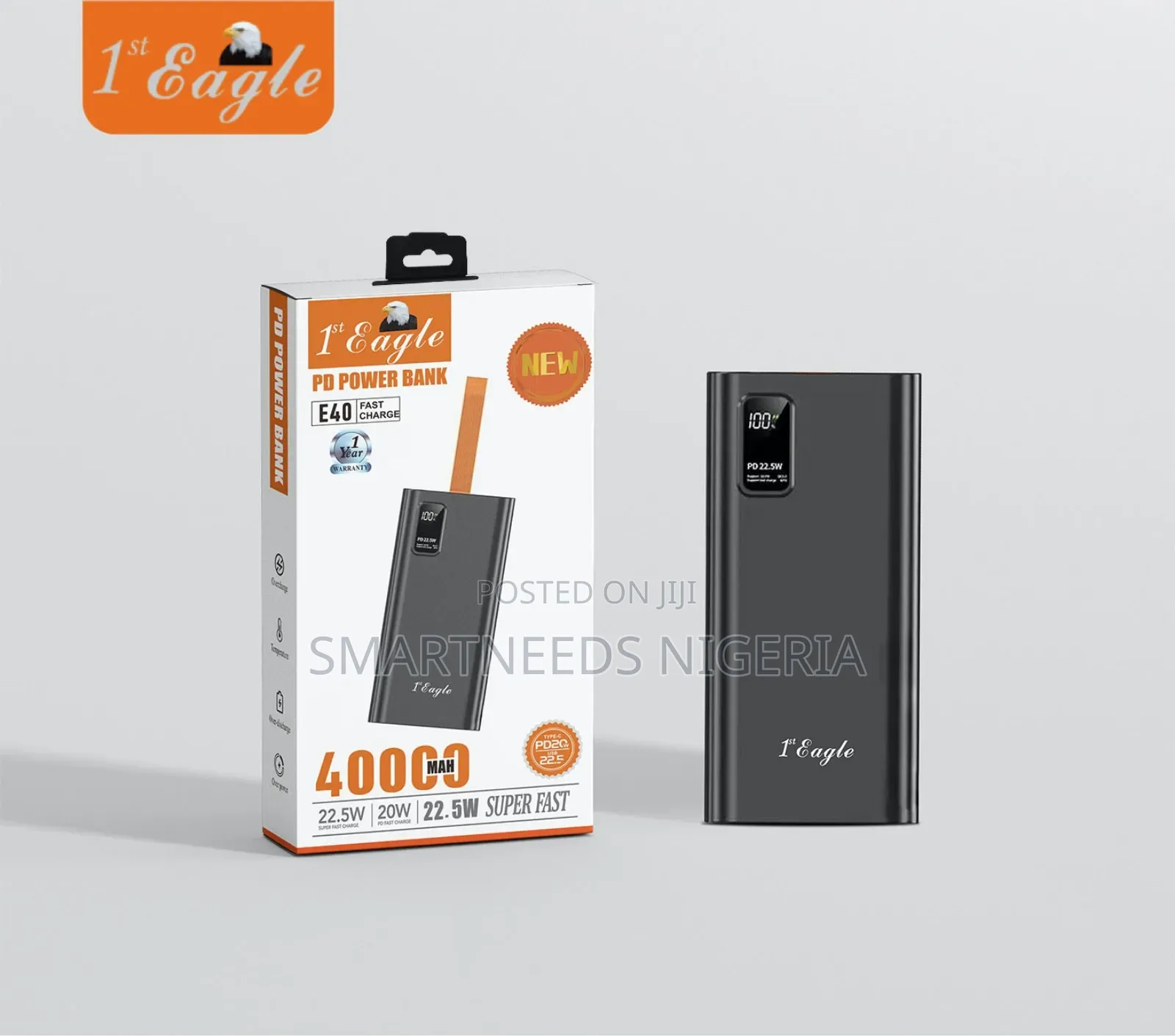 First Eagle E40 40,000mah PD Power Bank
