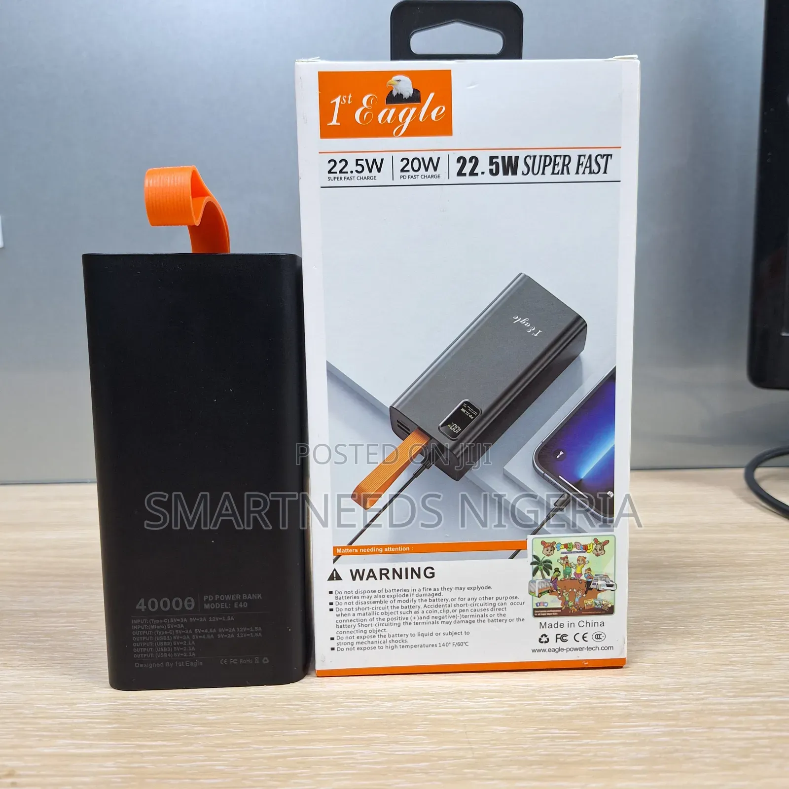 First Eagle E40 40,000mah PD Power Bank