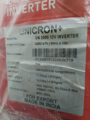 2kva 24v Unicron Inverter