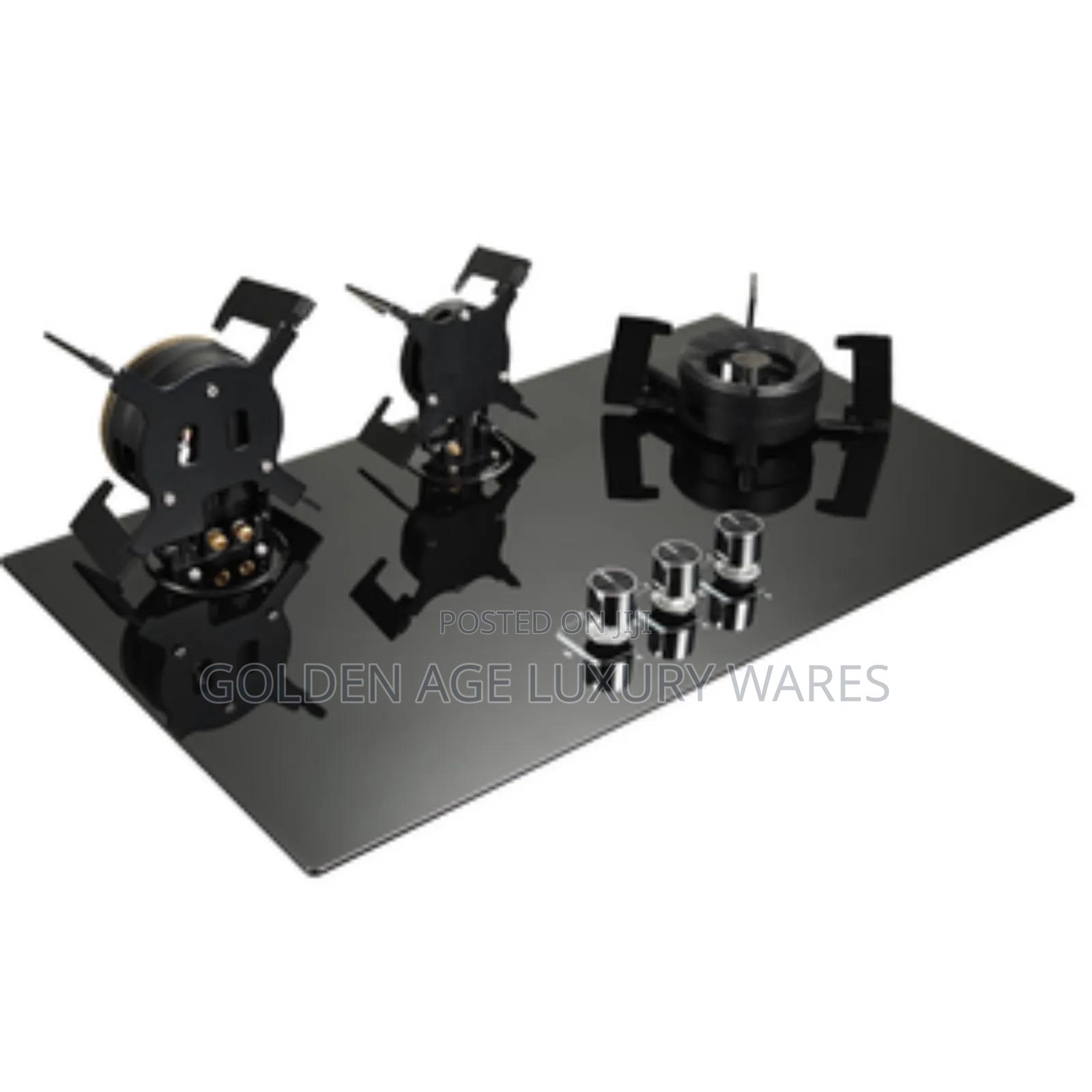 Digital 3 Burner Flip-Up Hob